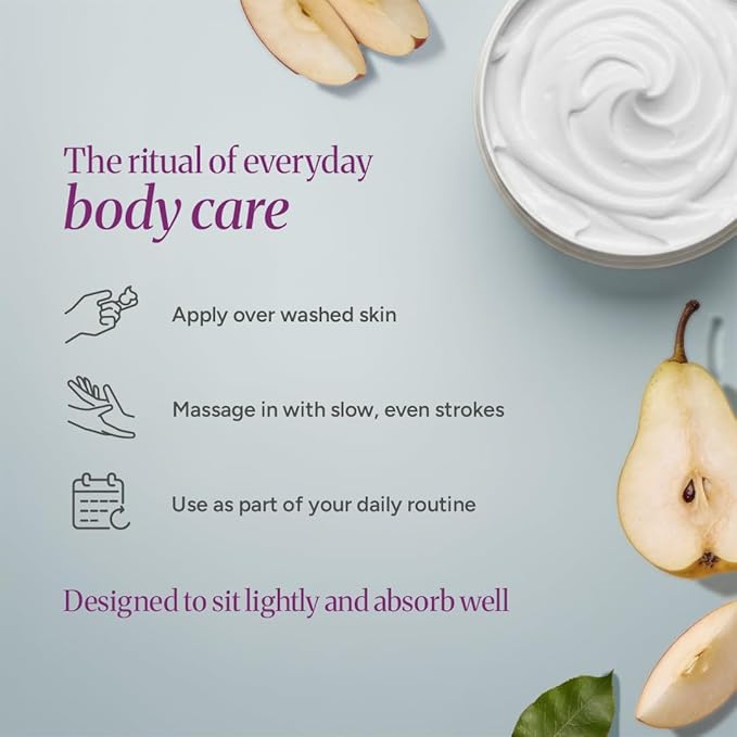 DAKSHIN Bloom Whipped Body Butter | Rich Daily Moisturizer for Dry Skin | Juicy Hydration & Radiant Glow | Natural Botanicals | Paraben-Free | 236ml