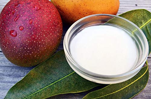 Kyabo Organic 100% Pure Mango Butter, Raw, Organic, & Unrefined, Chemical-Free, Natural Skin Moisturizer, Great for DIY Body Butters, Soaps, & Lotions (8 Oz)