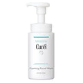 Curel Japanese Skin Care Foaming Daily Face Wash for Sensitive Skin, Hydrating Facial Cleanser for Dry Skin, pH-Balanced and Fragrance-Free, 5 Oz (Step 2 of 2-Step Skincare)