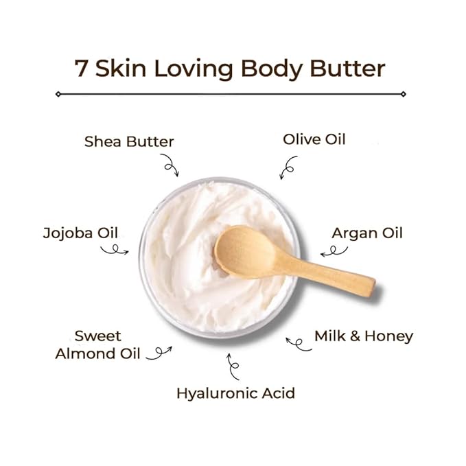 ORIGEM Body Butter for Dry Skin – Intense Hydration & Skin Renewal – Shea Butter, Cocoa Butter & Vitamin E – Non-Greasy Moisturizer for Women – 8 Oz