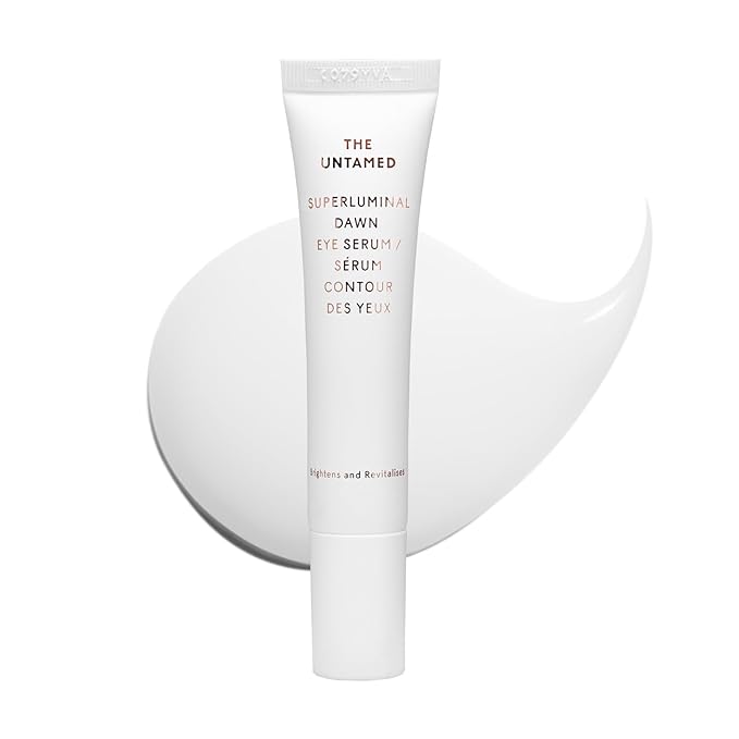 The Untamed Superluminal Dawn Eye Serum – Helps Refresh and Improve the Apperance of Under Eye Area –Brightening & Hydrating Skincare with Vitamin C, Poppy Flower & Cocoa Seed – 1 fl oz