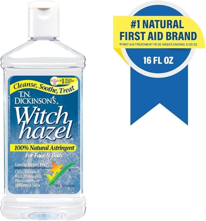 T.N. Dickersons Witch Hazel Astringent - 16oz, Pack of 2