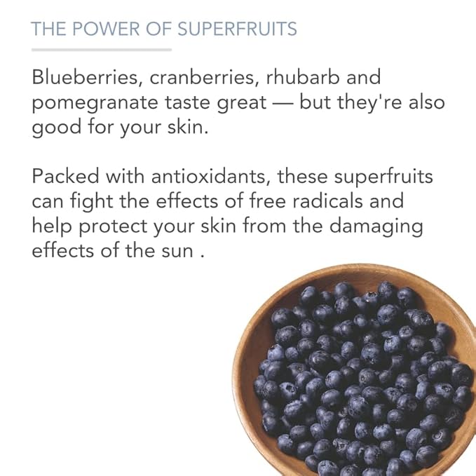 Pure Body Naturals Superfruit Smoothie Scrub, 8.8 fl oz | Antioxidant-Rich Exfoliating Scrub for Smooth, Rejuvenated Skin