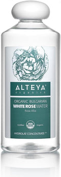 Bulgarian White Rose Water (Rosa Alba) - 100% Pure USDA Certified Organic Face Toner - 17 Fluid Ounces
