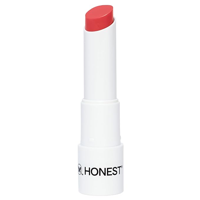 Honest Beauty Moisturizing Vegan Tinted Lip Balm, Antioxidant-Rich Acai Extracts, Avocado Oil, Paraben and Cruelty-Free, Fruit Punch