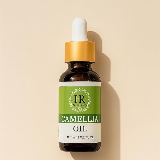 Camellia Seed Oil, Silken Hydration, Lightweight Facial Oil, Rich in Antioxidants, For Dry, Sensitive, Mature Skin, Multi-use for Face, Hair, Nails