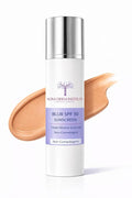 Tinted Mineral Sunscreen SPF 50 - Non Comedogenic Zinc Oxide 16.2% - No White Cast - Matte Finish Oil-Free Face Sunscreen, 1 fl oz.