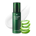 Nature Republic Real squeeze aloe vera Emulsion –Hydrating Moisturizer&Hydrating Glow for Face Fast-Absorbing, Non-Sticky After Sun & Aftershave Korean beauty Skin Care for All Skin Types 150ml/5.24oz