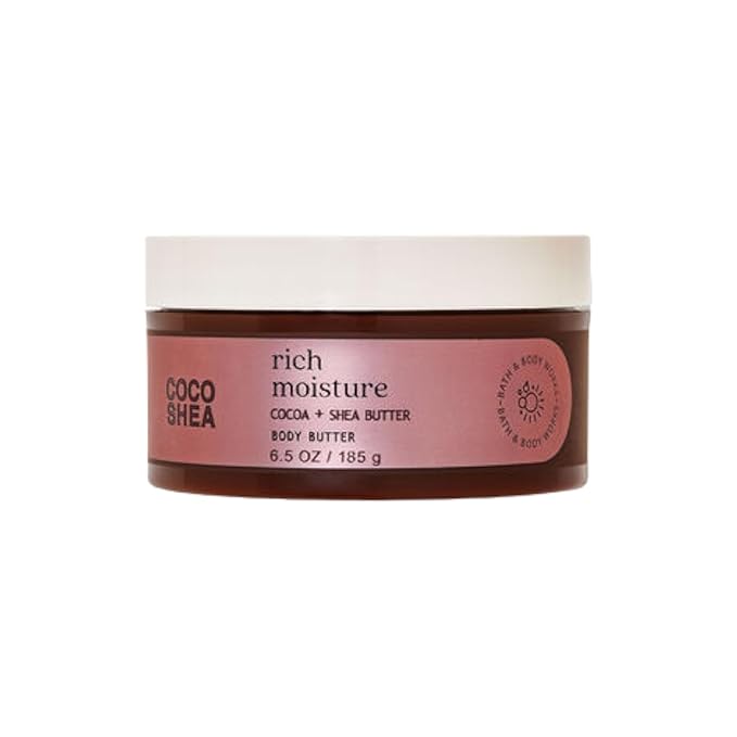 Bath and Body Works Body Care 24+ Hours Moisture Body Butter - w/Shea & Coco Butter - 6.5 oz (COCO Shea)