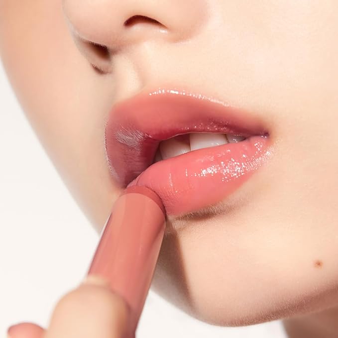 Etude Ginger Sugar Melting Balm Stick 01 Fig Beige | Tinted Moisturizing Lip balm | Natural Ingredients Hydrate Ginger, Sugar, Shea Butter Moisturizing Relaxing Effect | K-Beauty