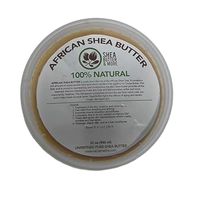 African Shea Butter 32 oz Yellow