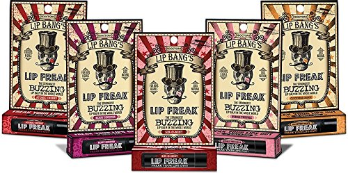 Doctor Lip Bang's BUZZING Lip Balm | Lip Freak | 100% All Natural | Cruelty Free | Flavoured Lip Freak (Sin-O-Mint)