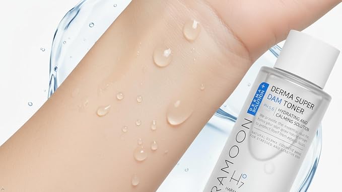 Deep Sea Water Toner with 7-Layer Hyaluronic Acid | pH Balanced Korean Skincare | Vegan Hydrating Calming Toner for Sensitive Skin | 200mL