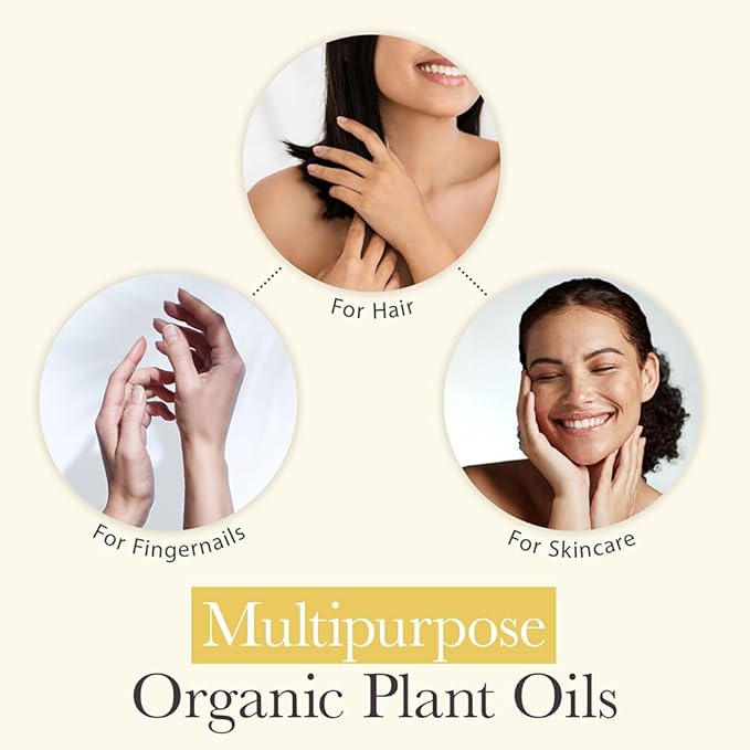 Pranarom - USDA Certified Organic Cold-Pressed Rosehip Virgin Plant Oil - 2 fl oz Glass Bottle - Massaging, Face, Hair & Skin, Unisex