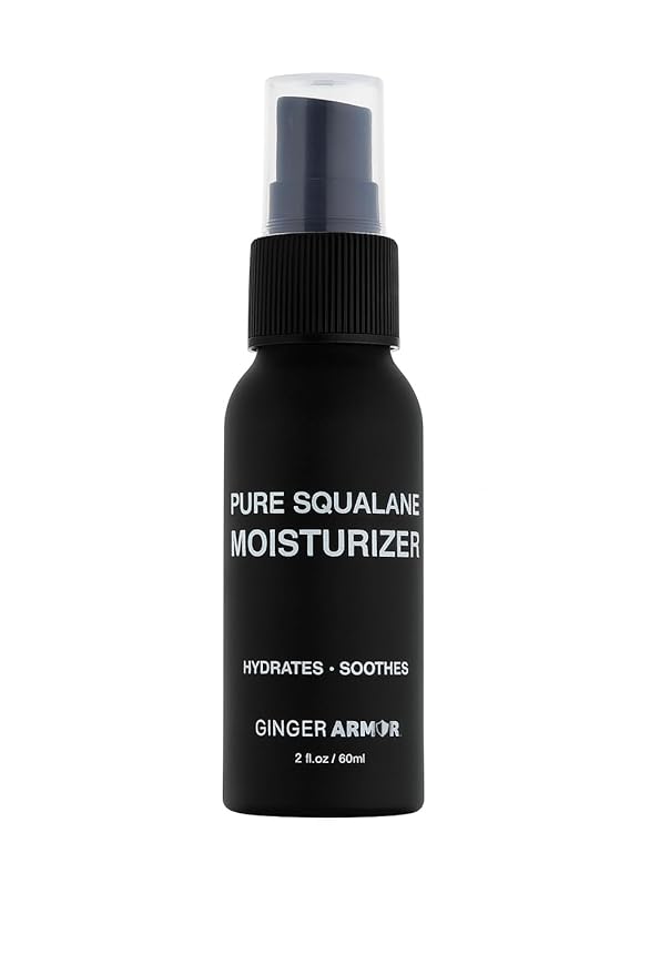 Pure Squalane Moisturizer – 100% Sugarcane-Derived, Lightweight Non-Comedogenic Face & Body Oil for Sensitive Skin, Fragrance-Free (2 fl oz)