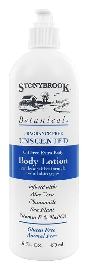 Stoney Brook Body Lotion,Unscented, 16 Fz