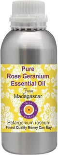 dève herbes Pure Rose Geranium Essential Oil (Pelargonium roseum) Steam Distilled 1250ml (42 oz)
