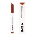 INGA Water Glow Melting Balm - Hydrating Tinted Lip Balm with Soft, Melt-On Texture, Natural Sheer, Glass-Like Finish with Non-Sticky, Lightweight Comfort (RED PUMPKIN JUICE)