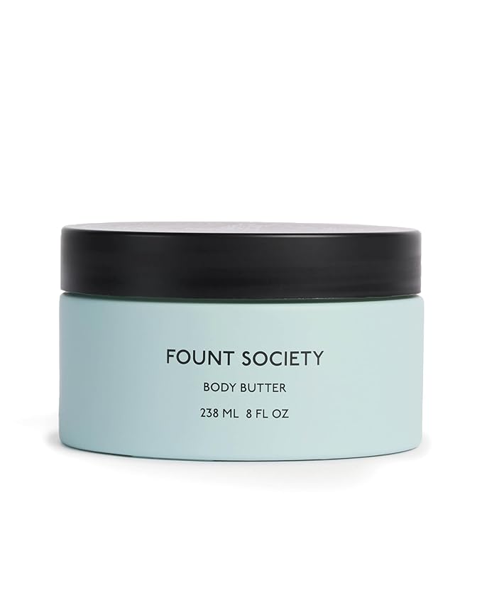 Body Butter - 8 fl oz Nutrient-Dense Hydrating Body Butter with Sea Fennel & Shea Butter - Lightweight, Fast-Absorbing, Fragrance-Free - Vegan & Cruelty-Free