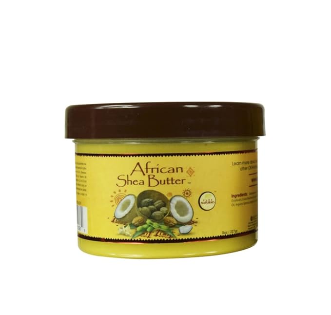 Okay African Body Butter Creamy, Shea, 8 Oz