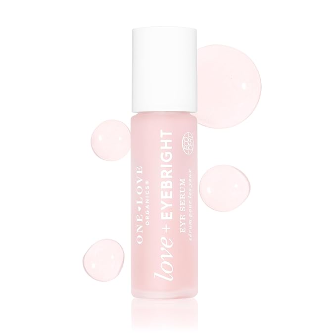 Love + Eyebright Eye Serum – Lightweight, Antioxidant-Rich Hydration for Tired Eyes, Certified Organic & Cruelty Free 8 ml