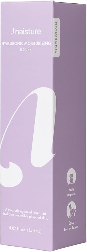 Naisture Hyaluronic Acid Toner – Balancing Face Toner with Butylene Glycol for Lightweight and Non-Greasy Moisturization