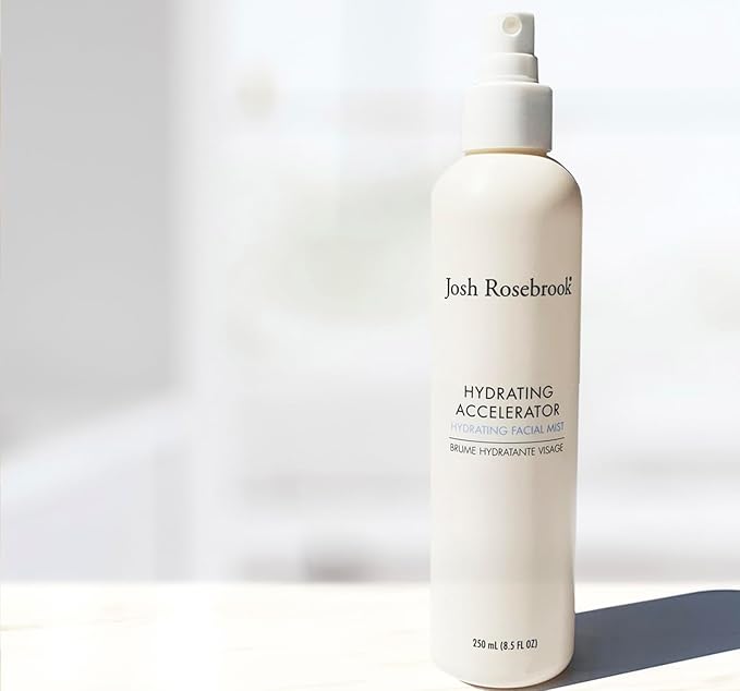 Josh Rosebrook Hydrating Accelerator - Refreshing & Lightweight Antioxidant Face Mist Hydrating Spray - Natural Facial Spray for All Skin Types (250 mL (8.5 fl oz))