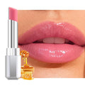 Pink Honey Lipstick Tinted Lip Balm - Shine Moisturizing Lipstick for Women, Natural Nourishing Hydrating Lip Gloss Stain for Dry Lips, Tint Sheer Lightweight Makeup, Vegan - 1Pc #02 Pink