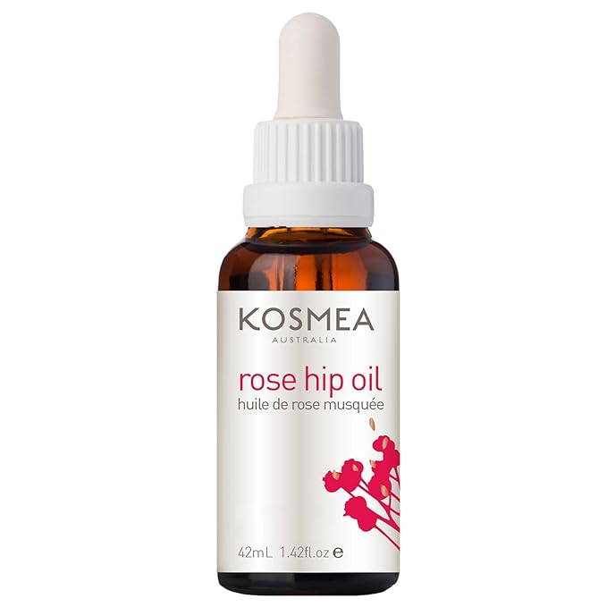 Kosmea Rosehip Oil – Sustainably Harvested, Anti-Aging Benefits for Face & Body – Premium Quality Oil Using the Entire Fruit, Seed & Skin - 1.42 fl oz