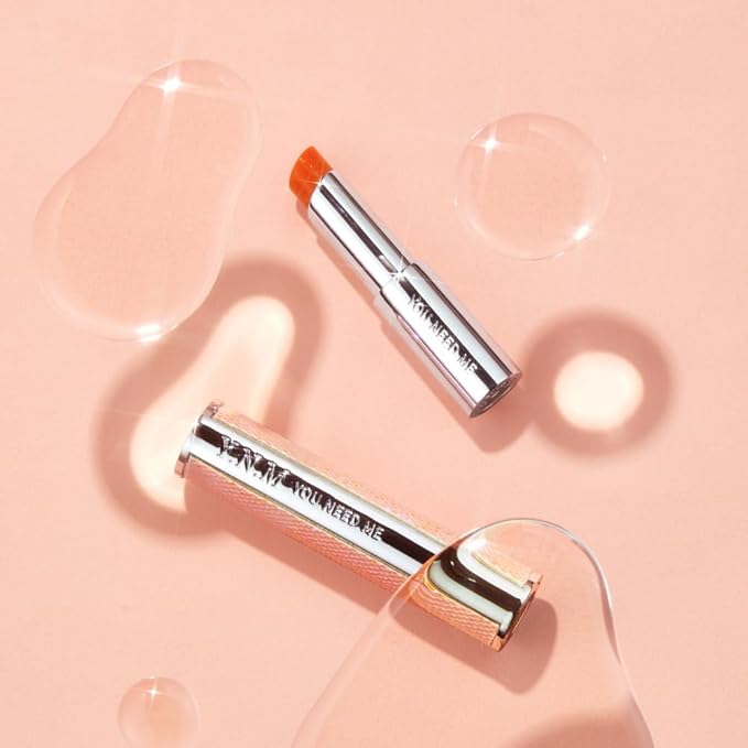 YNM Honey Lip Balm, Moisturizing Tinted Lip Balm, Sheer Color, Infused with Manuka Honey and Squalane, Hydrating, Korean Skincare, Natural Finish, ORANGE RED, 0.1 Fl Oz