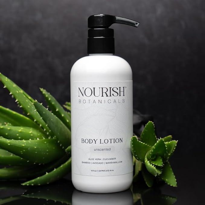 Rustic Strength Nourish Botanicals aloe Vera Body Lotion, Unscented (2 oz)