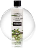 Real Toner-Facial Toner with Tea Tree Extract for Soothing, Clarifying and Hydrating Skin, Alcohol-Free, Vegan, 6.76 oz