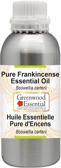 Greenwood Essential Pure Frankincense Essential Oil (Boswellia carterii) Steam Distilled 300ml (10.1 oz)