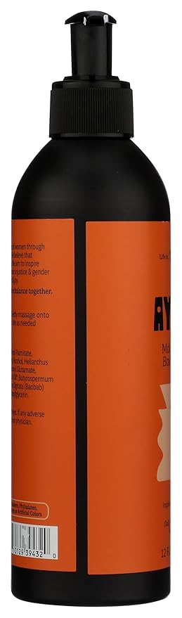 Ayeya Moisturizing Body Lotion – Honor – Cedarwood, Ylang-Ylang & Geranium Oils – Vegan Rejuvenating Lotion with Baobab Oil for Aging or Mature Skin – 12 Fl Oz