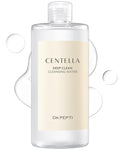 dr.pepti Centella Micellar Cleansing Water – Tear-Free Face & Eye Makeup Remover for Sensitive Dry Skin – Low pH, No-Rinse Formula with 6 Peptides, LHA & Apple Amino Acids, 13.5 fl oz