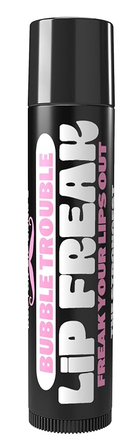 Doctor Lip Bang's BUZZING Lip Balm | Lip Freak | 100% All Natural | Cruelty Free | Flavoured Lip Freak (Bubble Trouble-Next Gen)