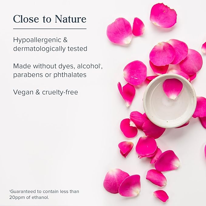 HERITAGE STORE Rosewater & Vinegar - Exfoliating Toner with Apple Cider Vinegar - Oily to Combination Skin - Refreshing Facial Mist Cleans, Refines Pores and Clarifies Skin Hypoallergenic, Vegan, 8oz