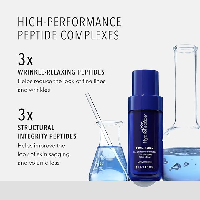 HydroPeptide :: Power Supply Anti Wrinkle Regenerative Refill Set, Power Serum + Refillable Cartridge, 2 Ounces (total)