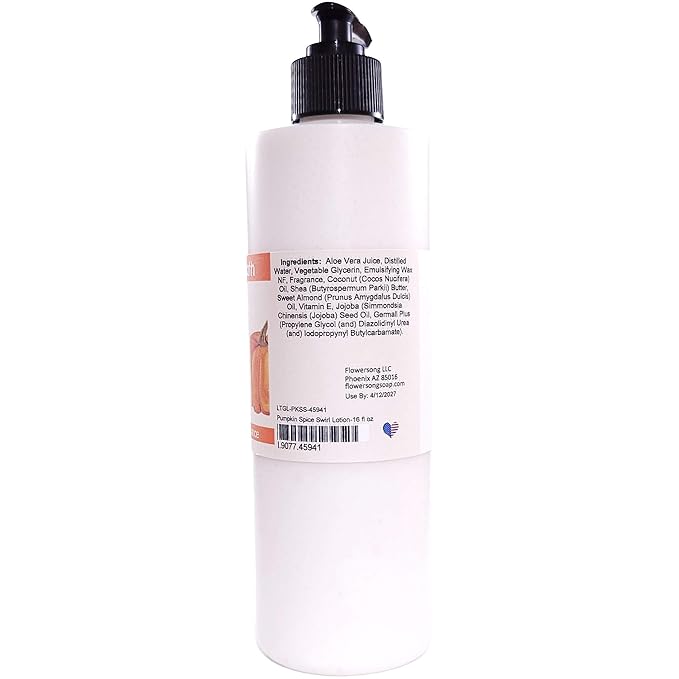 Blossom to Bath Pumpkin Spice Swirl Lotion (16 ounce) - Phthalate Free Fragrance - Absorbs Quickly with a Warm Spicy Vanilla Scent