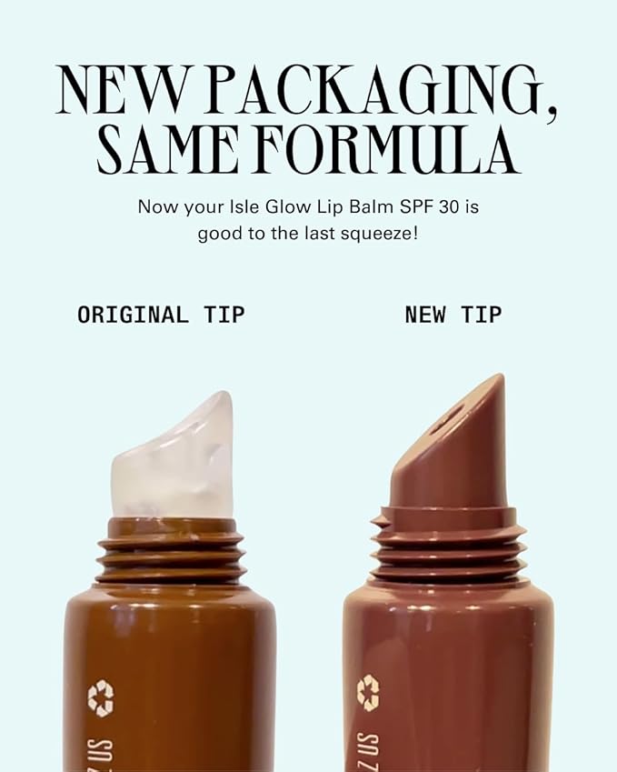 Cay Skin Isle Lip Balm SPF 30 – High Shine, Hydrating + Sheer Lip Gloss in Vanilla Brown Sugar Flavor – Formulated with Natural Ingredients for All Skin Tones – 3-Pack, Irie Rose, 1.05 oz