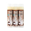 Organic Fiji 833884001364 0.15 oz Coconut Lip Balm - Pack of 3