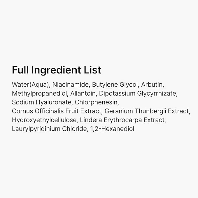 TIA'M Vita B3 Source, 1.35 fl oz, 10% Niacinamide Glow Serum with 2% Arbutin for Radiant & Balanced Skin, Vegan Korean Skin Care
