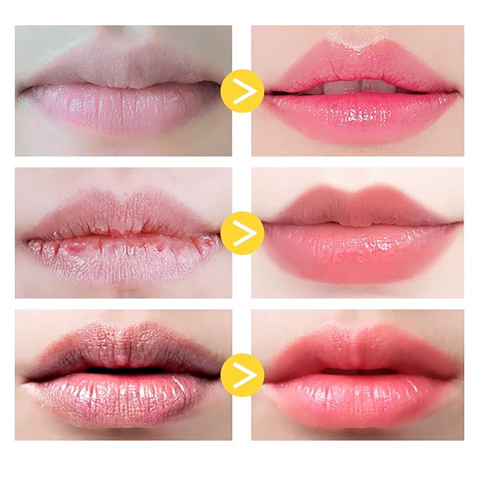 2 PCS Bee Balm Lip Balm, Bee Lip Balm Lip Mask, Propolis Lip Mask Overnight Moisturizing Lip Balm with Stick, Sleeping Lip mask Hydrating Prevention Dry & Cracked, Reduce lip Lines