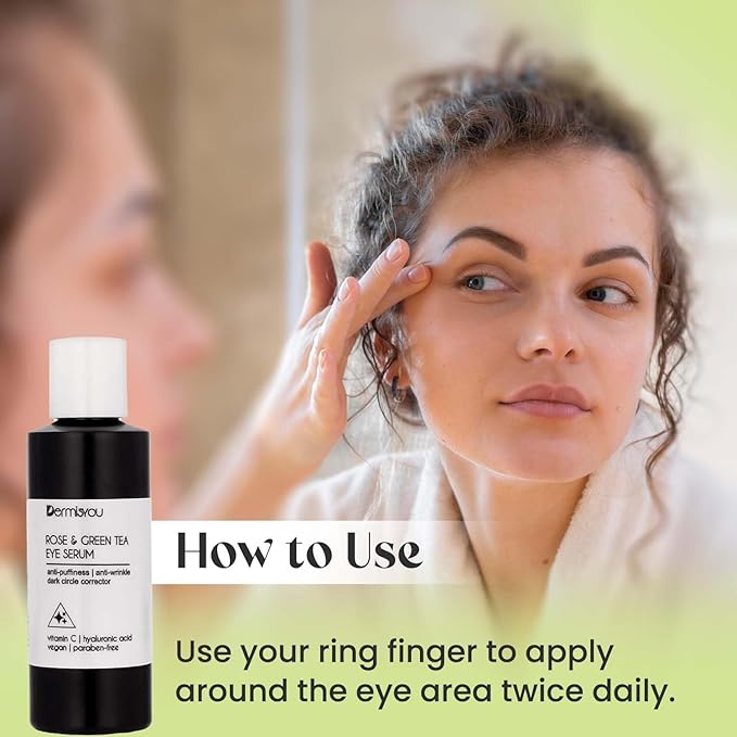 Eye Serum with Rose & Green Tea 1.33 oz