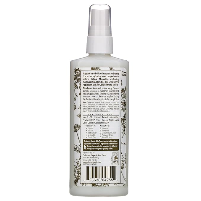Neroli Age Corrective Hydrating Mist by Eminence for Unisex - 4.2 oz Mist