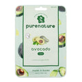 PB & JAY Purenature Facial Mask – Premium Quality Korean Sheet Mask for Dry Skin – Korean Collagen Essence Hydrating Facemask Sheet (Avocado)