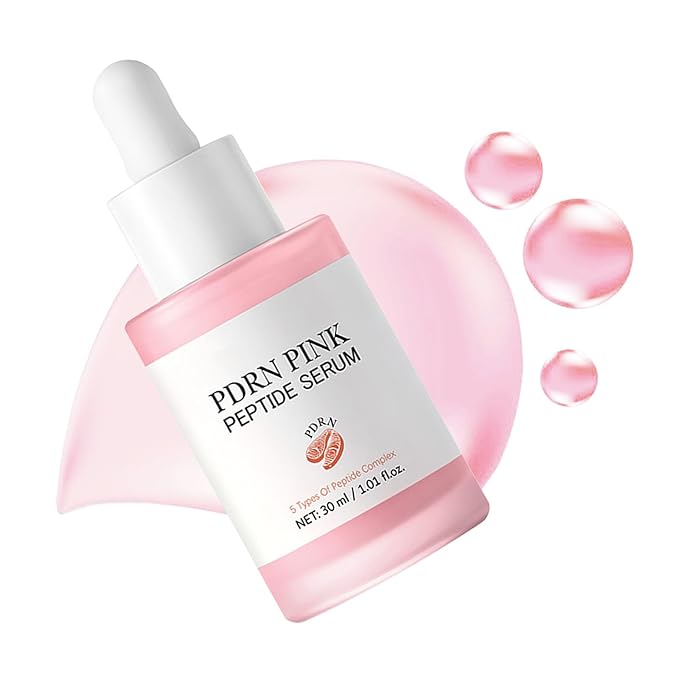 Salmon DNA Peptides Serum For Face, PDRN Serums with Niacinamide,5 Peptides Complex Designed to Support Skin Firmness, Elasticityn, Hydration Moisturizing, Uneven Skin Tone Korean Skincare
