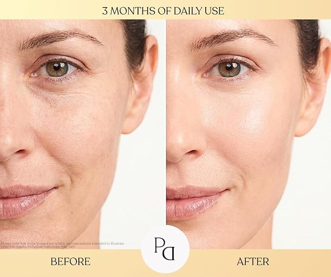 Passé Daisy, Almost Retinol Sérum, Daily Renewal, Face Care, Skin Booster, Age-Defying, Vitamins, Antioxidants, Softens Look of Fine Lines, Sensitive Skin, Lightweight, Natural Formula, 1.69 Fl Oz.