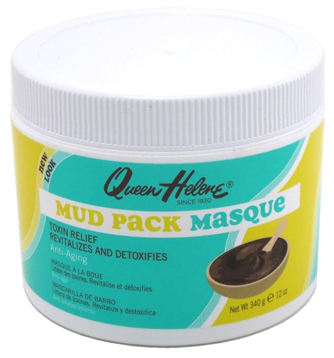 Queen Helene Masque Mud Pack 12 Ounce Jar (Pack of 3)