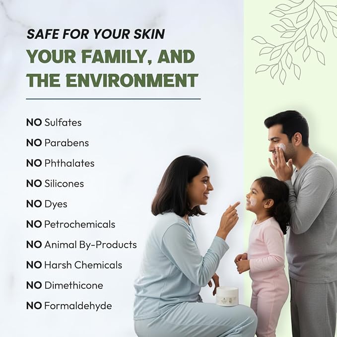 Hydrating Face moisturizing cream| Made in USA| Vegan, Organic Aloe, Shea, natural ingredients, Hypoallergenic, Fragrance Free, Sensitive Skin, Cruelty free, For whole family